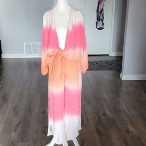Young Fabulous & Broke Ombre Carmen Top & Pant Set Size XS NWT